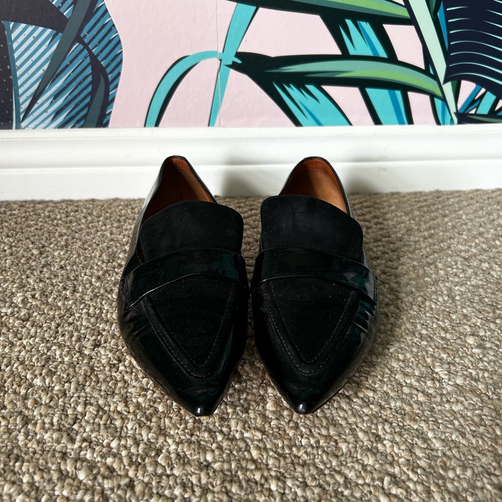 Celine pointed toe loafers